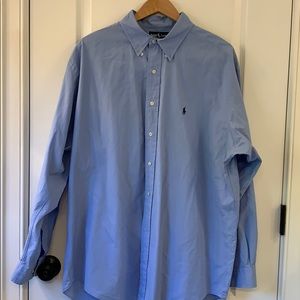 Polo Ralph Lauren light blue button down shirt
